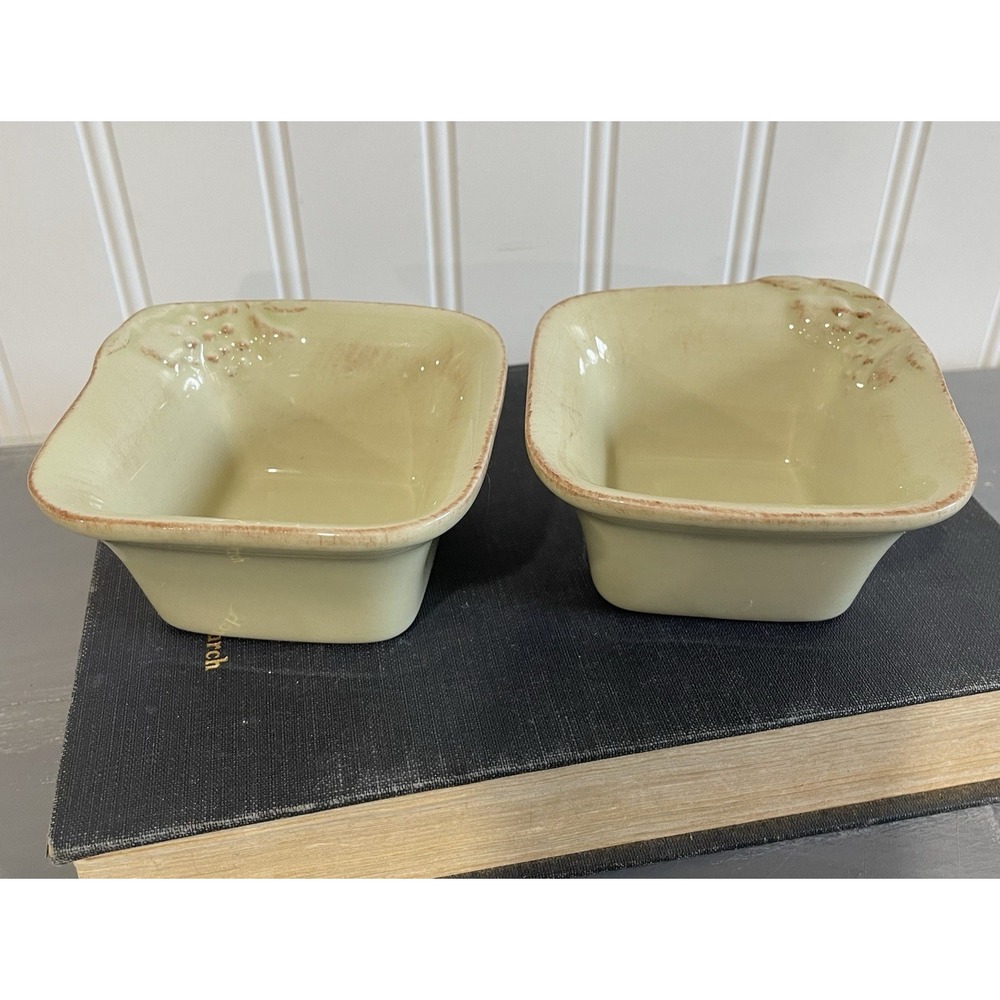 Casa Stone By Casafina Madeira Harvest Ramekin Portugese Stone 1.75" T X 3.75" W